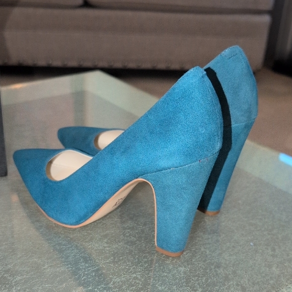 Anne Klein Teal Women's Heels New - Picture 6 of 14